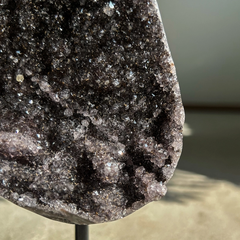 geode di Ametista Nera